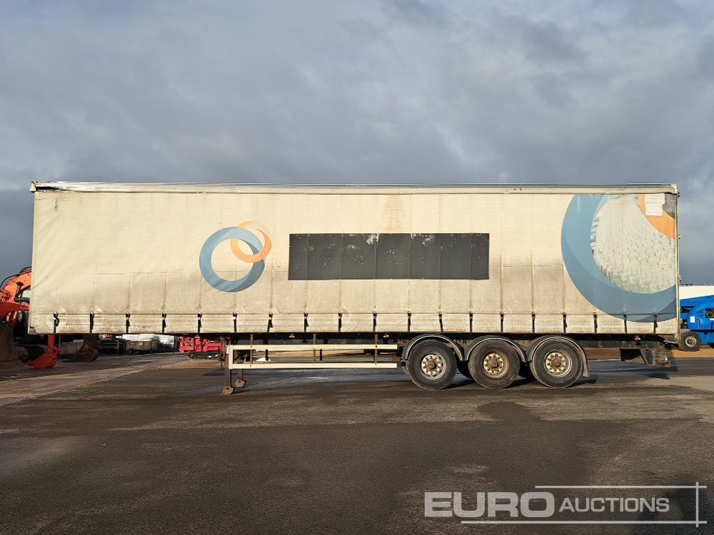 SDC 45' Tri Axle Curtainsider Trailer, BPW Axles - Тентованный полуприцеп: фото 2 SDC 45' Tri Axle Curtainsider Trailer, BPW Axles - Тентованный полуприцеп: фото 2