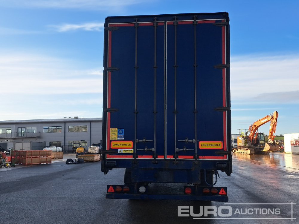 SDC 45' Tri Axle Curtainsider Trailer, BPW Axles - Тентованный полуприцеп: фото 4 SDC 45' Tri Axle Curtainsider Trailer, BPW Axles - Тентованный полуприцеп: фото 4