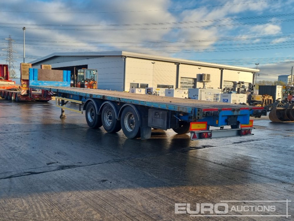 SDC Tri Axle Flat Bed Trailer - Полуприцеп бортовой/ Платформа: фото 3 SDC Tri Axle Flat Bed Trailer - Полуприцеп бортовой/ Платформа: фото 3