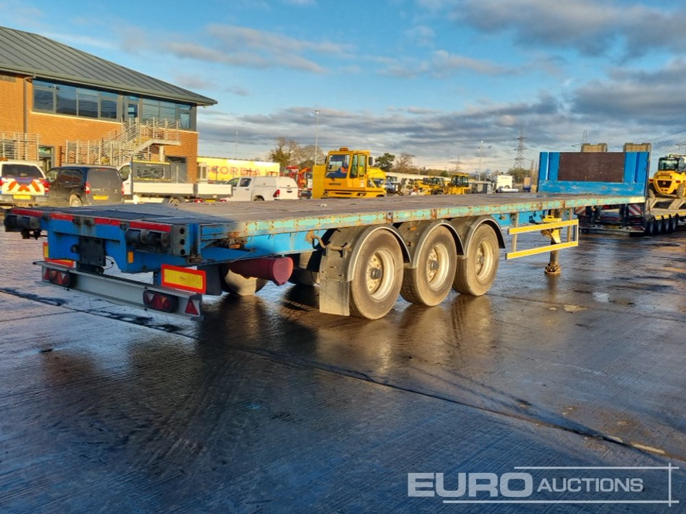 SDC Tri Axle Flat Bed Trailer - Полуприцеп бортовой/ Платформа: фото 5 SDC Tri Axle Flat Bed Trailer - Полуприцеп бортовой/ Платформа: фото 5