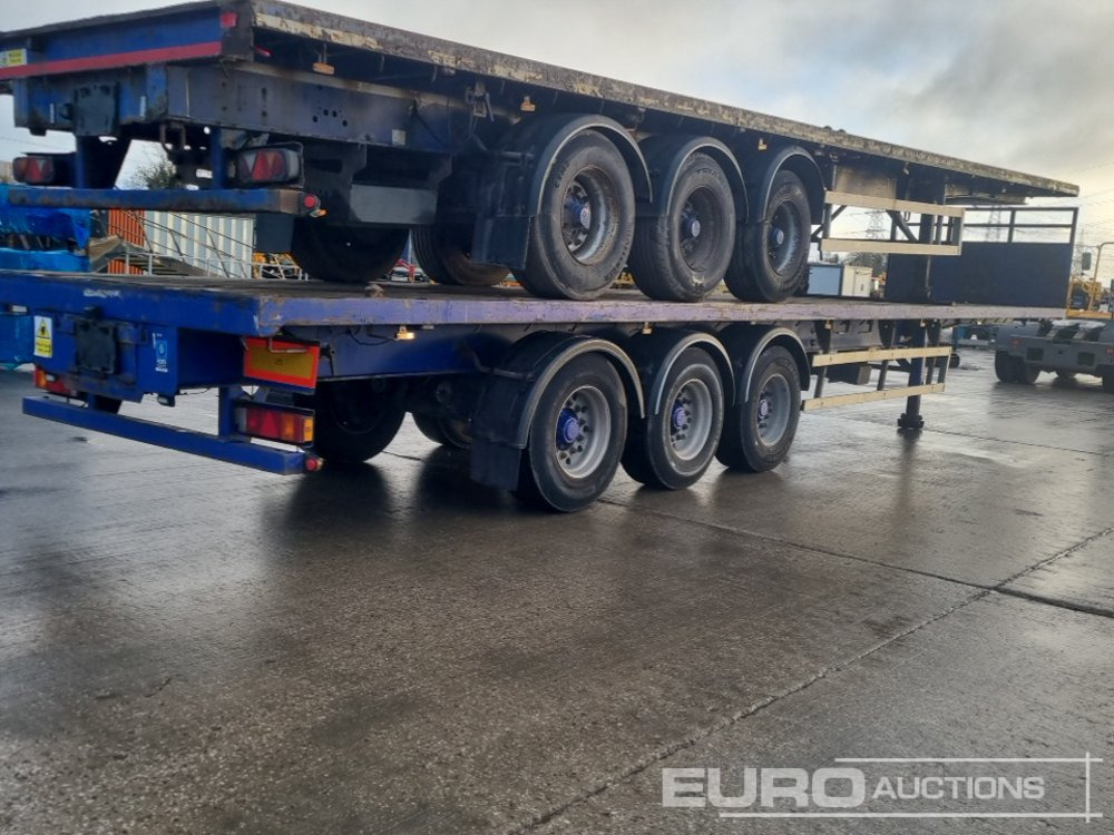SDC Tri Axle Flat Bed Trailer - Полуприцеп бортовой/ Платформа: фото 5 SDC Tri Axle Flat Bed Trailer - Полуприцеп бортовой/ Платформа: фото 5