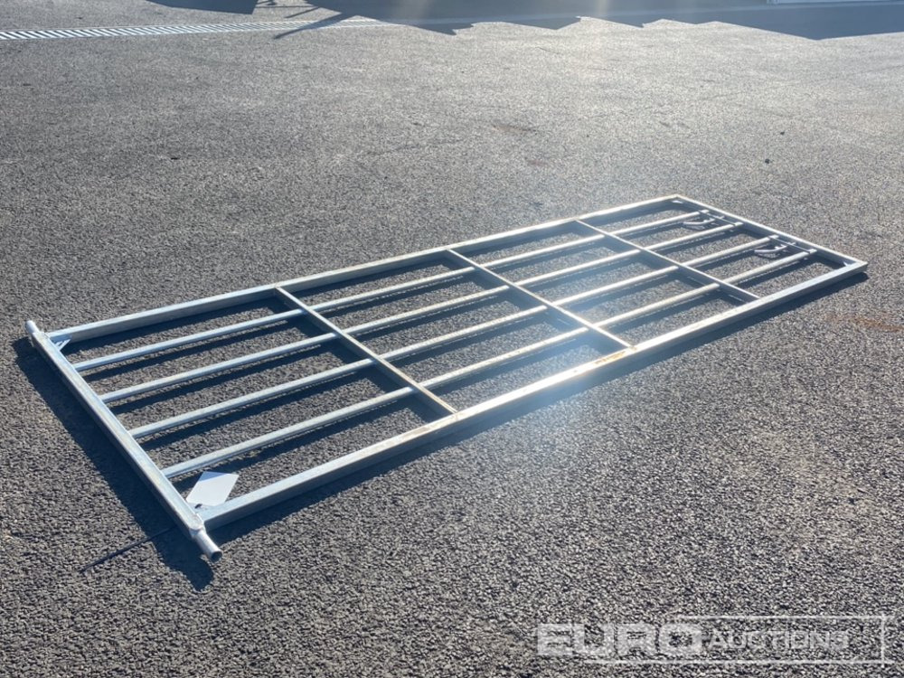 Unused 12' Galvanised Yard Gate - Сельскохозяйственная техника: фото 2 Unused 12' Galvanised Yard Gate - Сельскохозяйственная техника: фото 2