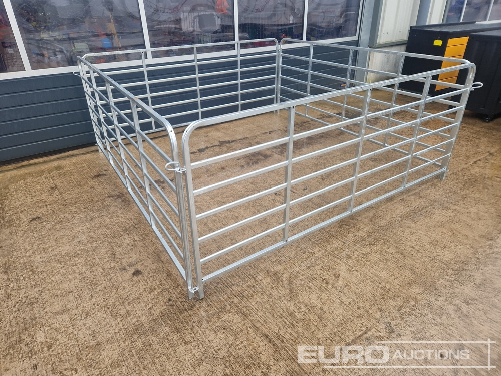 Unused 8' Galvanised Sheep Hurdle (4 of) - Сельскохозяйственная техника: фото 1 Unused 8' Galvanised Sheep Hurdle (4 of) - Сельскохозяйственная техника: фото 1