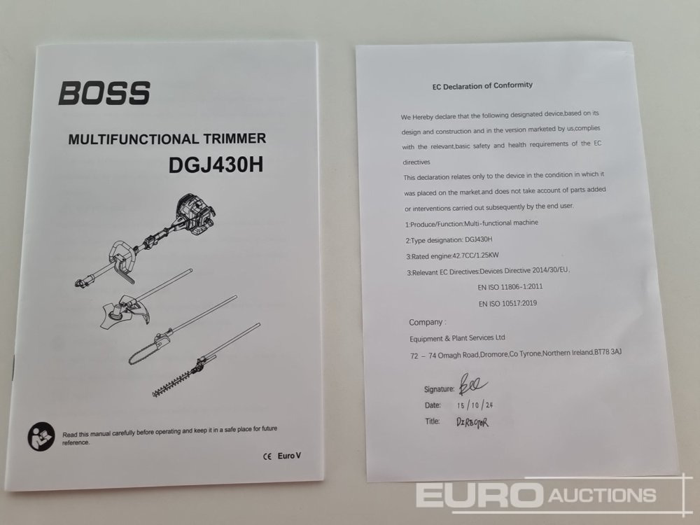 Сельскохозяйственная техника Unused Boss DGJ430H: фото 36