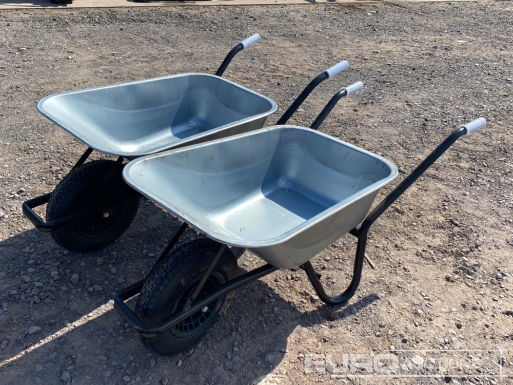 Unused Galvanised Tub Wheelbarrow (2 of) - Сельскохозяйственная техника: фото 1 Unused Galvanised Tub Wheelbarrow (2 of) - Сельскохозяйственная техника: фото 1