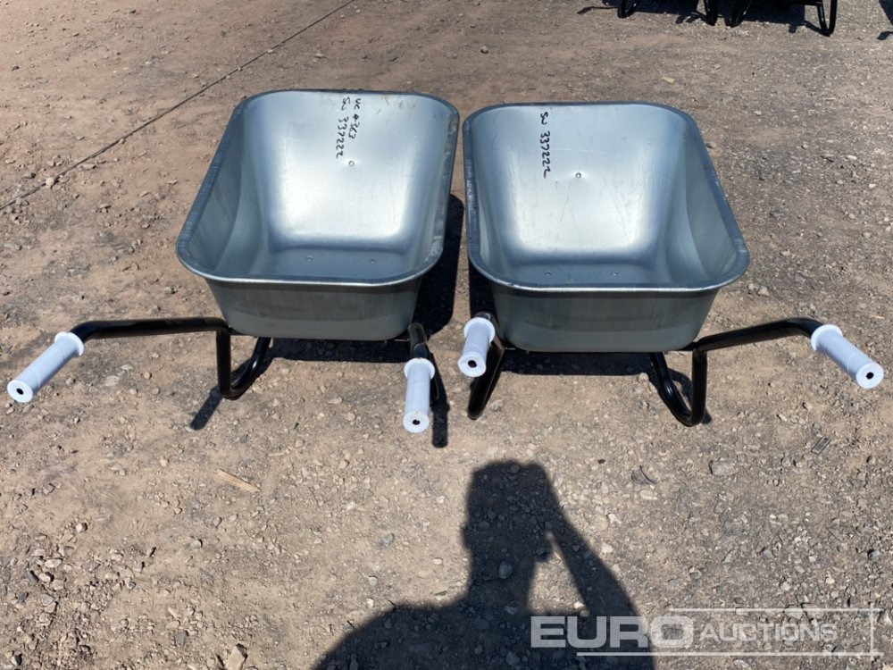 Unused Galvanised Tub Wheelbarrow (2 of) - Сельскохозяйственная техника: фото 4 Unused Galvanised Tub Wheelbarrow (2 of) - Сельскохозяйственная техника: фото 4