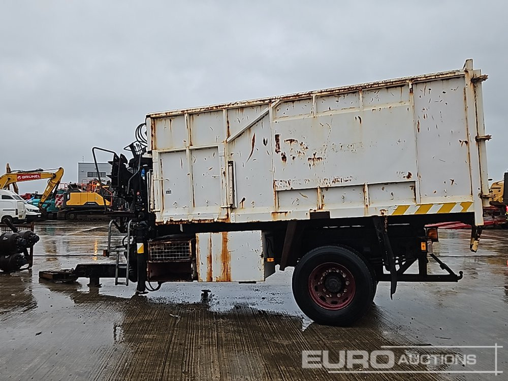 Single Axle Draw Bar Hydraulic Tipping Trailer, Sprung Draw Bar, 10 Stud Axle, Hiab 071AW Hydraulic Loading Crane - Сельскохозяйственный прицеп: фото 2 Single Axle Draw Bar Hydraulic Tipping Trailer, Sprung Draw Bar, 10 Stud Axle, Hiab 071AW Hydraulic Loading Crane - Сельскохозяйственный прицеп: фото 2