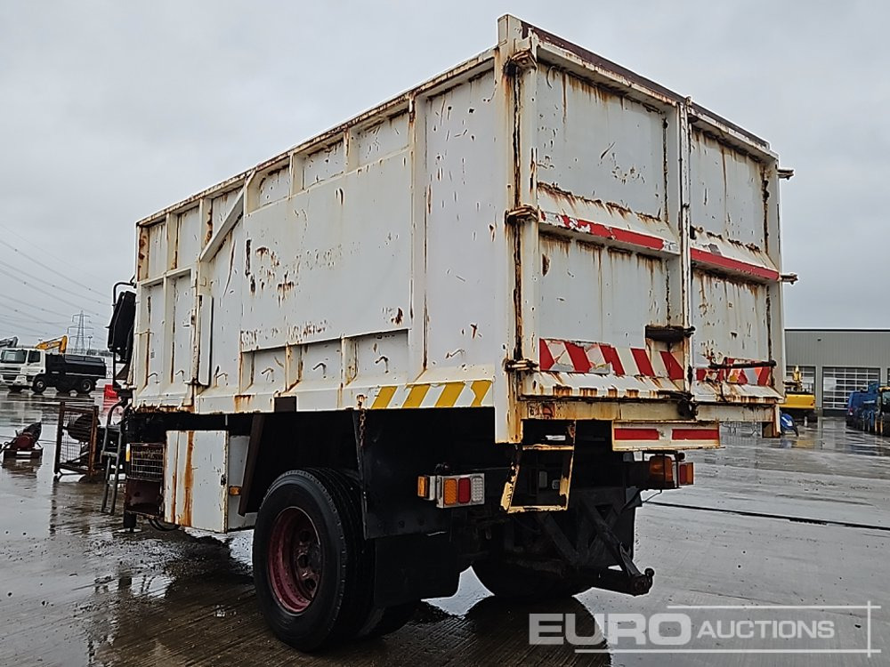 Single Axle Draw Bar Hydraulic Tipping Trailer, Sprung Draw Bar, 10 Stud Axle, Hiab 071AW Hydraulic Loading Crane - Сельскохозяйственный прицеп: фото 3 Single Axle Draw Bar Hydraulic Tipping Trailer, Sprung Draw Bar, 10 Stud Axle, Hiab 071AW Hydraulic Loading Crane - Сельскохозяйственный прицеп: фото 3