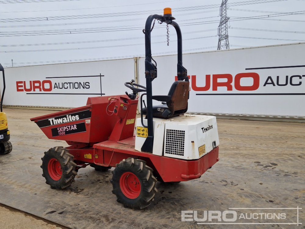 Thwaites 1 Ton Hi Tip Dumper, Roll Bar - Мини-самосвал: фото 3 Thwaites 1 Ton Hi Tip Dumper, Roll Bar - Мини-самосвал: фото 3
