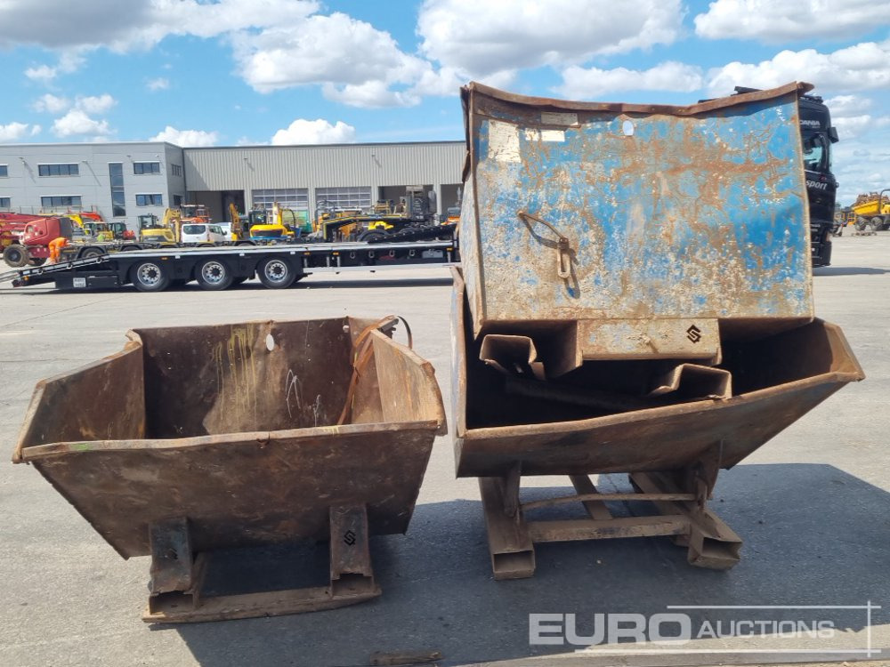 Самоопрокидывающийся контейнер Tipping Skip to suit Forklift (3 of): фото 8