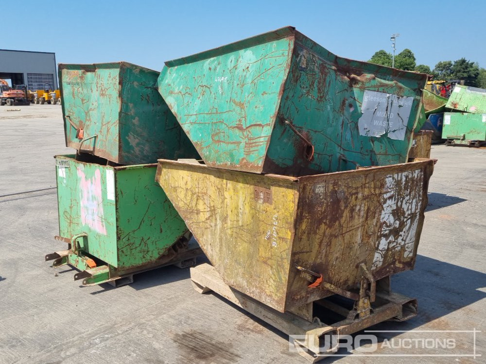 Tipping Skip to suit Forklift (4 of) - Самоопрокидывающийся контейнер: фото 1 Tipping Skip to suit Forklift (4 of) - Самоопрокидывающийся контейнер: фото 1