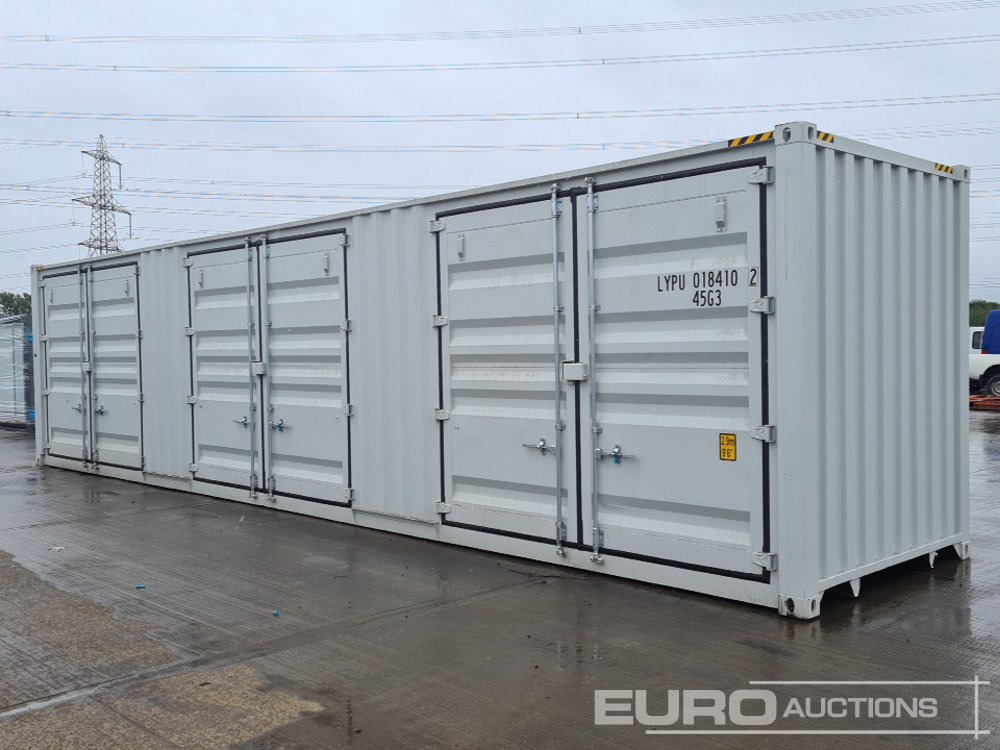 Unused 2025 40' x 8' Container, 4 Side Doors, 1 End Door (Cannot Be Reconsigned) - Морской контейнер: фото 3 Unused 2025 40' x 8' Container, 4 Side Doors, 1 End Door (Cannot Be Reconsigned) - Морской контейнер: фото 3