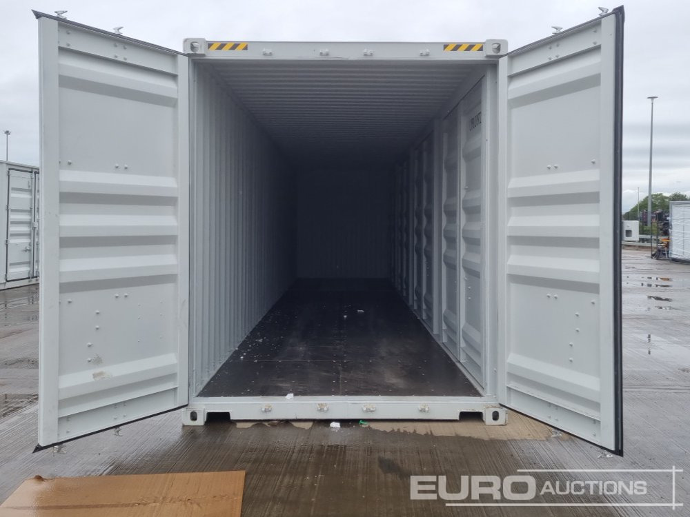 Unused 2025 40' x 8' Container, 4 Side Doors, 1 End Door (Cannot Be Reconsigned) - Морской контейнер: фото 1 Unused 2025 40' x 8' Container, 4 Side Doors, 1 End Door (Cannot Be Reconsigned) - Морской контейнер: фото 1