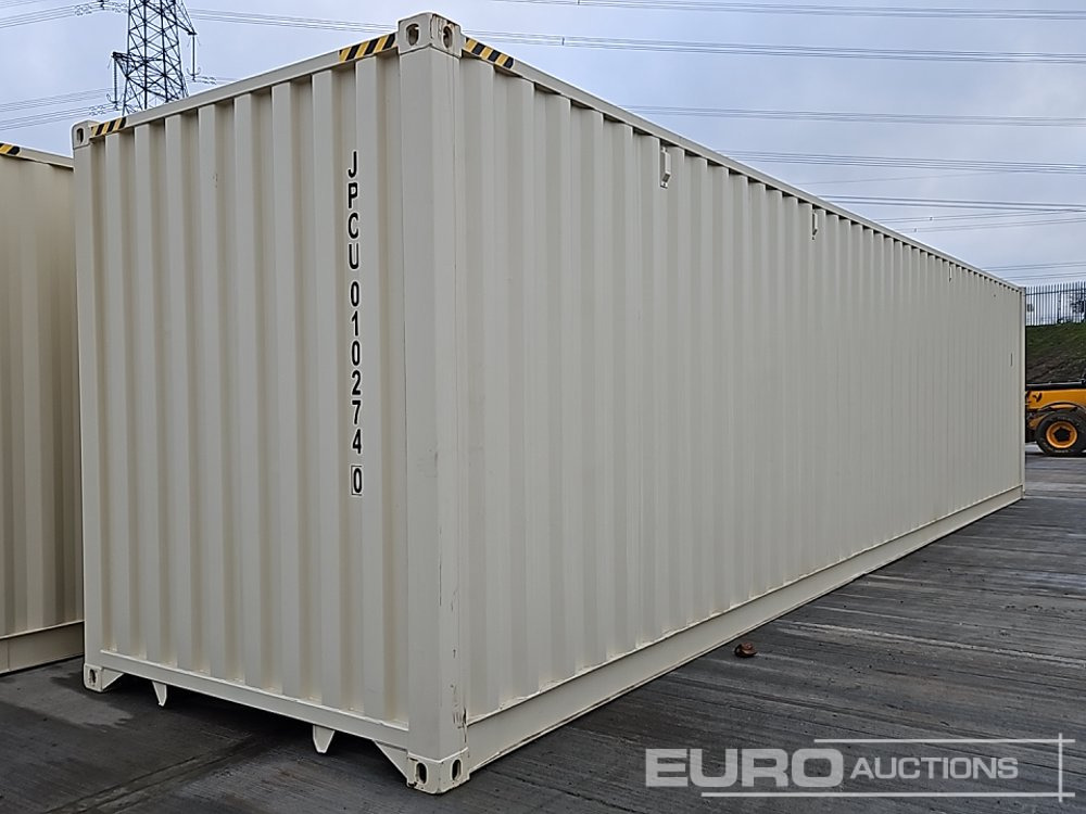 Unused 2025 40' x 8' High Cube Container, 2 Side Doors, 1 End Door (Cannot Be Reconsigned) - Морской контейнер: фото 3 Unused 2025 40' x 8' High Cube Container, 2 Side Doors, 1 End Door (Cannot Be Reconsigned) - Морской контейнер: фото 3