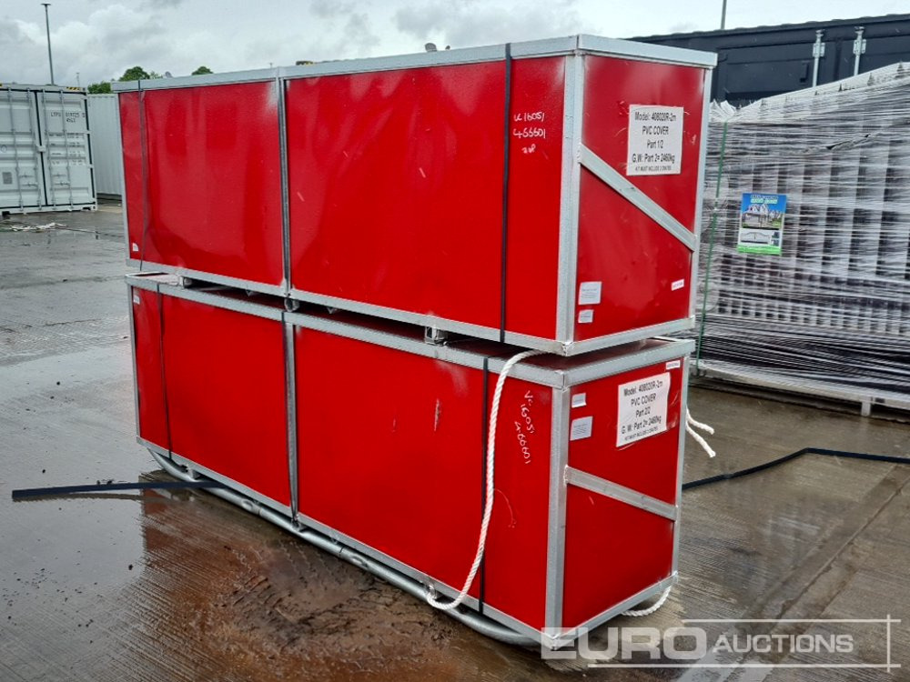Unused 2025 40x80x20 PVC Dome Storage Shelter (2 Boxes) - Жилой контейнер: фото 5 Unused 2025 40x80x20 PVC Dome Storage Shelter (2 Boxes) - Жилой контейнер: фото 5