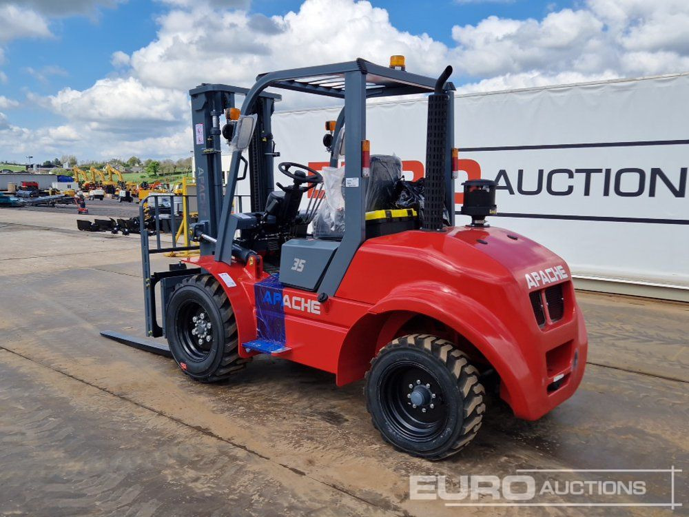 Unused 2025 Apache CPCD35 Diesel Rough Terrain Forklift, 2 Stage Mast, Sideshift - Внедорожный погрузчик: фото 5 Unused 2025 Apache CPCD35 Diesel Rough Terrain Forklift, 2 Stage Mast, Sideshift - Внедорожный погрузчик: фото 5