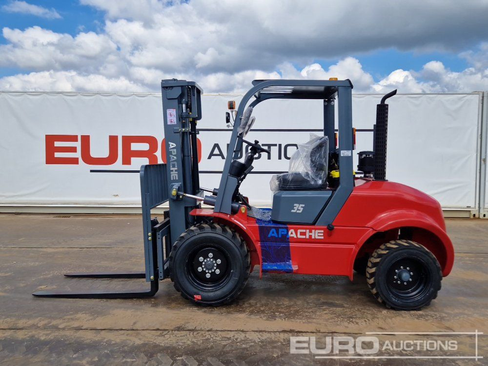 Unused 2025 Apache CPCD35 Diesel Rough Terrain Forklift, 2 Stage Mast, Sideshift - Внедорожный погрузчик: фото 3 Unused 2025 Apache CPCD35 Diesel Rough Terrain Forklift, 2 Stage Mast, Sideshift - Внедорожный погрузчик: фото 3
