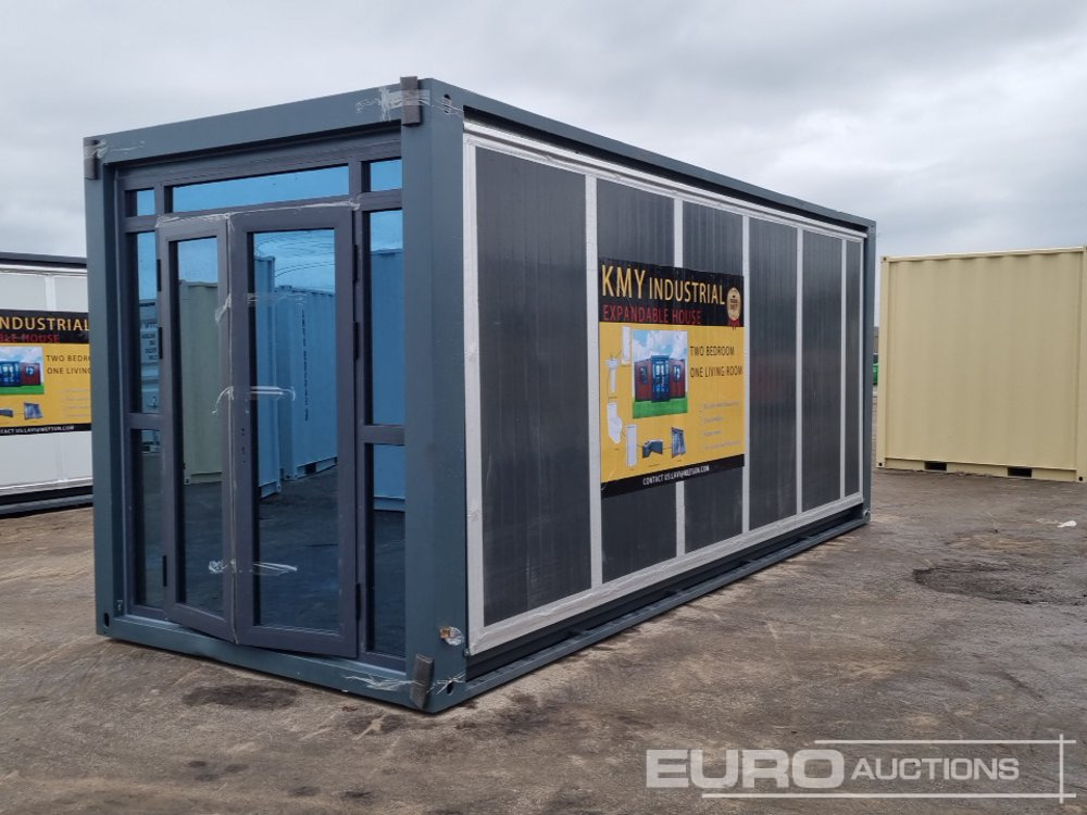 Unused 2025 KMY Industrial Expandable Container House (Cannot Be Reconsigned) - Морской контейнер: фото 1 Unused 2025 KMY Industrial Expandable Container House (Cannot Be Reconsigned) - Морской контейнер: фото 1