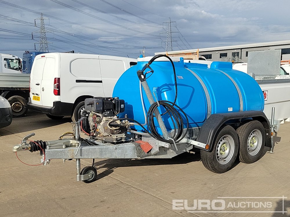 Unused Western Global Twin Axle Plastic Water Bowser, Yanmar Pressure Washer - Мойка высокого давления: фото 1 Unused Western Global Twin Axle Plastic Water Bowser, Yanmar Pressure Washer - Мойка высокого давления: фото 1