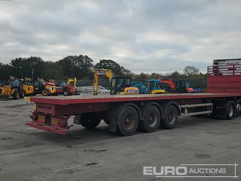 Weightlifter Tri Axle Flatbed Trailer - Полуприцеп бортовой/ Платформа: фото 5 Weightlifter Tri Axle Flatbed Trailer - Полуприцеп бортовой/ Платформа: фото 5