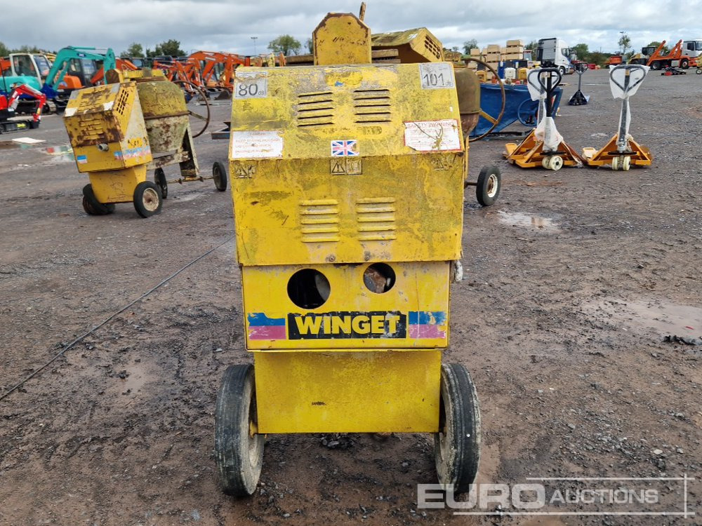 Бетономешалка Winget 100T Diesel Cement Mixer, Yanmar Engine: фото 8