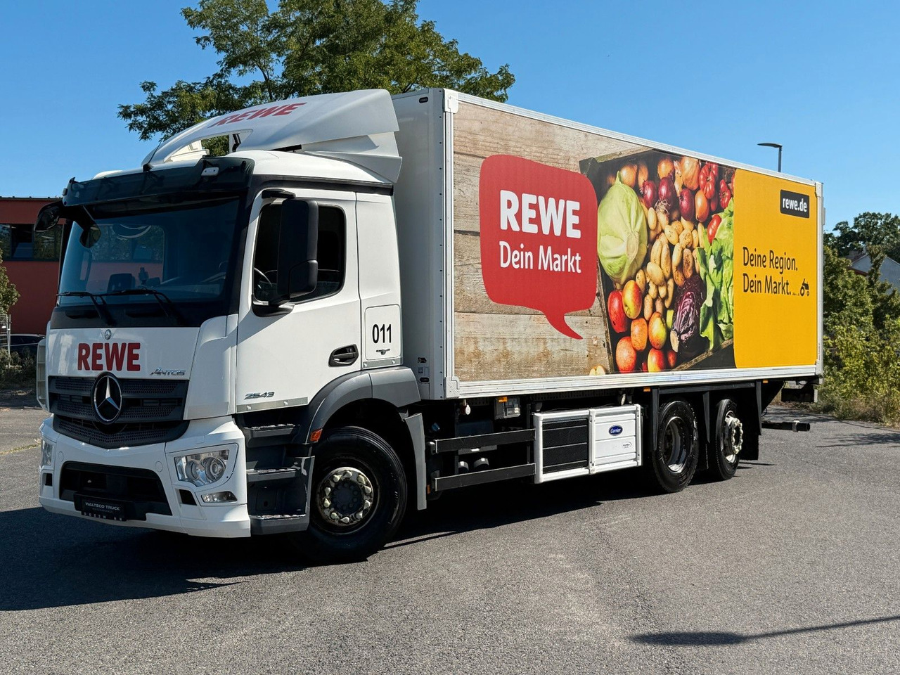 Mercedes-Benz Antos 2543 Kühler/Liftachse/8m/Ladebord/Retarder - Рефрижератор: фото 1 Mercedes-Benz Antos 2543 Kühler/Liftachse/8m/Ladebord/Retarder - Рефрижератор: фото 1