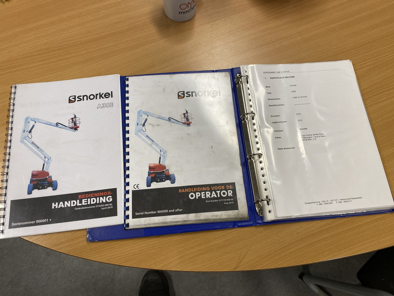 Коленчатый подъемник Snorkel A38E, Hoogwerker 13,5 meter: фото 19