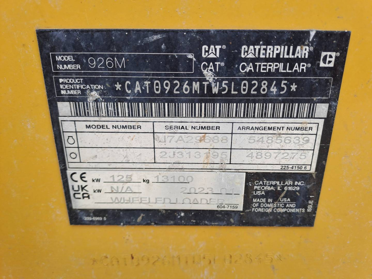 Колёсный погрузчик CAT 926M: фото 13