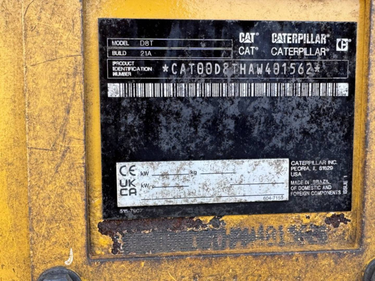 Бульдозер CAT D8T: фото 6