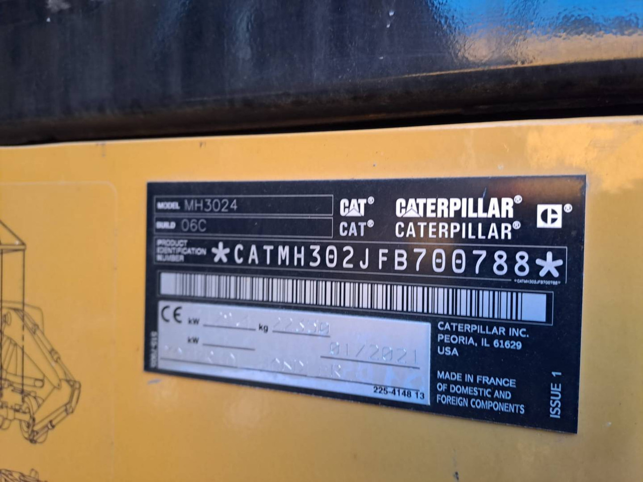 Колёсный экскаватор CAT MH3024-1: фото 9