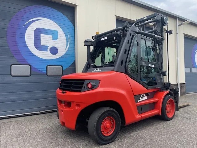 Linde H80D-01 900 Heftruck - Forklift - Gabelstapler - Year 2011 - Airco - Дизельный погрузчик: фото 3 Linde H80D-01 900 Heftruck - Forklift - Gabelstapler - Year 2011 - Airco - Дизельный погрузчик: фото 3