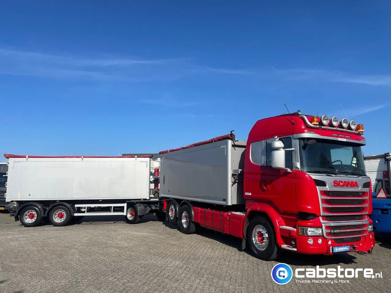 Scania R450 LB6X2*4HNB Euro 6 - Year 2016 - RETARDER - ALUMINIUM kipper + FLOOR kipper aanhangwagen - Good Condition !! - Самосвал: фото 4 Scania R450 LB6X2*4HNB Euro 6 - Year 2016 - RETARDER - ALUMINIUM kipper + FLOOR kipper aanhangwagen - Good Condition !! - Самосвал: фото 4