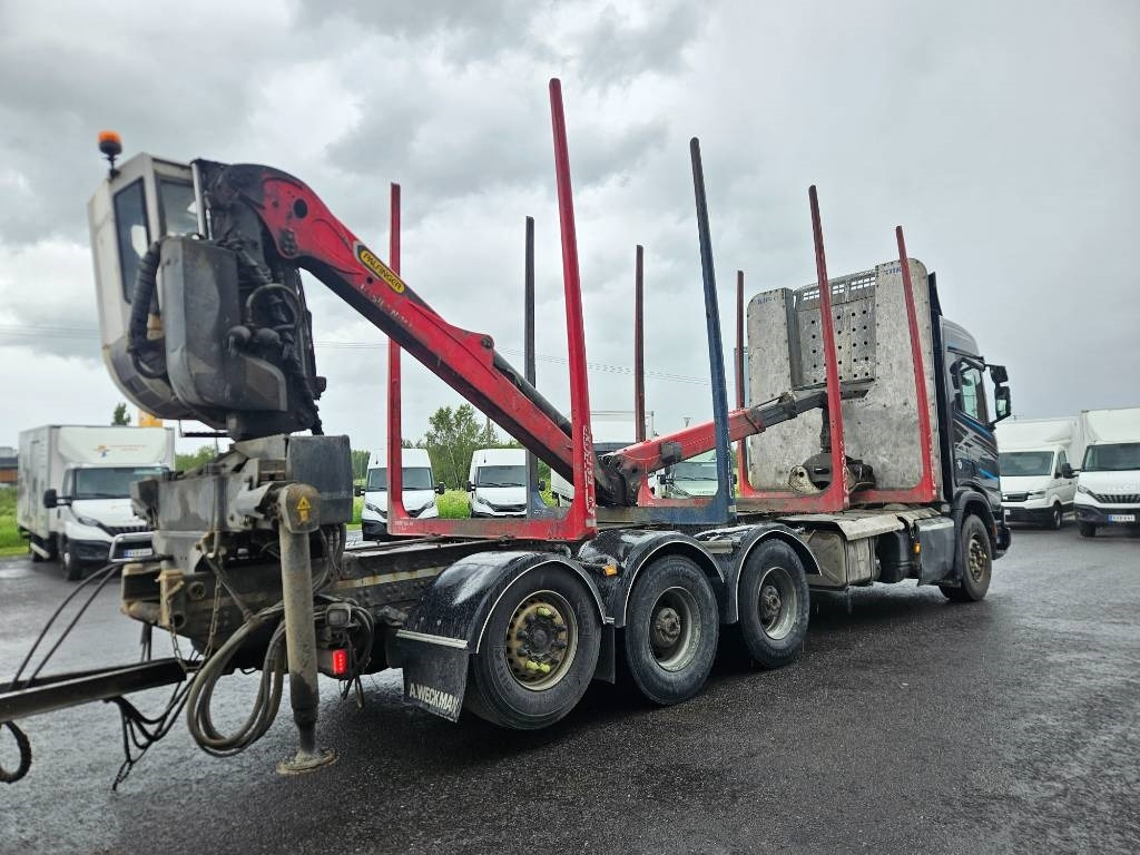 Scania R730 8x4 koko yhdistelmä - Лесовоз: фото 4 Scania R730 8x4 koko yhdistelmä - Лесовоз: фото 4