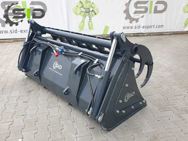 SID GREIFSCHAUFEL GEBRANNTE ZINKEN / Godet Crocodile BMS / Grab bucket burned tines 1,0 m - Грейферный ковш для Тракторов: фото 3 SID GREIFSCHAUFEL GEBRANNTE ZINKEN / Godet Crocodile BMS / Grab bucket burned tines 1,0 m - Грейферный ковш для Тракторов: фото 3
