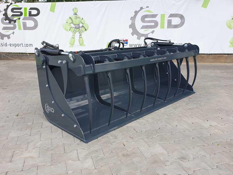 SID KROKODILSCHAUFEL M Greifschaufel / Godet Crocodile BMS  M / Crocodile grab bucket forged tines M 1,4 M - Грейферный ковш для Грейферных ковшей: фото 1 SID KROKODILSCHAUFEL M Greifschaufel / Godet Crocodile BMS  M / Crocodile grab bucket forged tines M 1,4 M - Грейферный ковш для Грейферных ковшей: фото 1