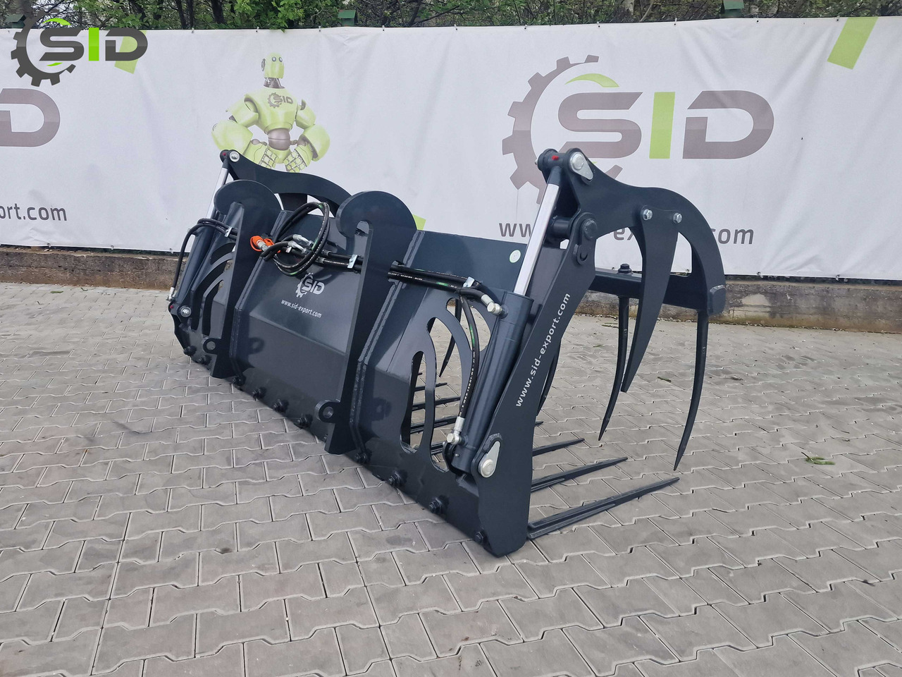 SID Krokodilgebiss Krokodilzange XL / BMS XL / Crocodile manure fork with grapple XL 1,8 m - Вилы для Сельскохозяйственной техники: фото 3 SID Krokodilgebiss Krokodilzange XL / BMS XL / Crocodile manure fork with grapple XL 1,8 m - Вилы для Сельскохозяйственной техники: фото 3
