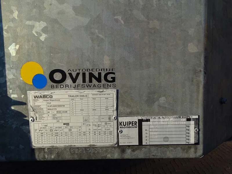 Kuiper 8 Tons Be Oplegger 670x195 laadvloerhoogte 50 cm - Низкорамный полуприцеп: фото 5 Kuiper 8 Tons Be Oplegger 670x195 laadvloerhoogte 50 cm - Низкорамный полуприцеп: фото 5