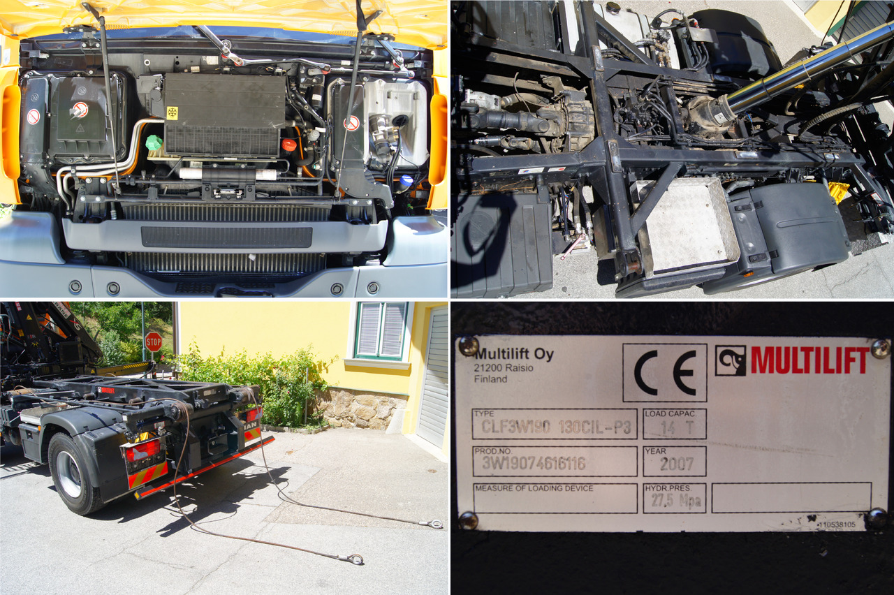 Тросовый мультилифт, Автоманипулятор MAN TGA 18.360 BL 4x4/Euro4/TÜV/HIAB 111/MULTILIFT/Winterdienst: фото 14