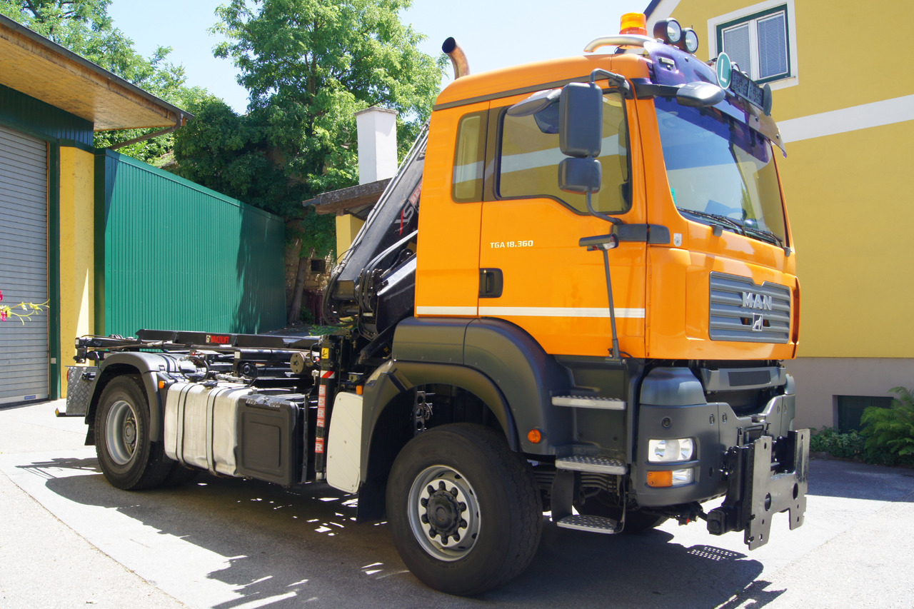Тросовый мультилифт, Автоманипулятор MAN TGA 18.360 BL 4x4/Euro4/TÜV/HIAB 111/MULTILIFT/Winterdienst: фото 7
