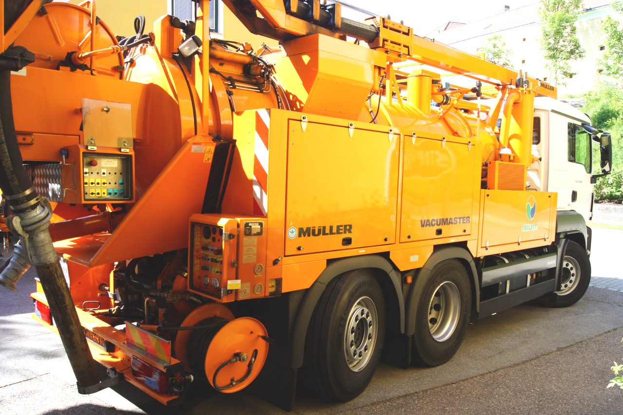 MAN TGS 28.360 BL 6x2-4/MÜLLER-KOMBI + Funk/TÜV/Euro5 - Ассенизатор: фото 5 MAN TGS 28.360 BL 6x2-4/MÜLLER-KOMBI + Funk/TÜV/Euro5 - Ассенизатор: фото 5