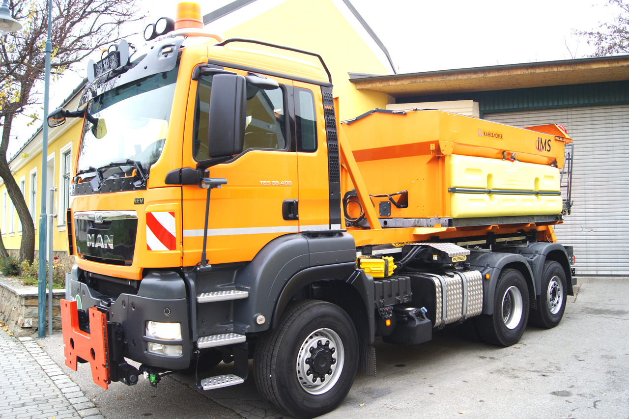 MAN TGS 28.400 BL 6x4-4/TÜV/PALIFT/Winterdienst/Salzstreuer/Streuer/Schneepflug - Крюковой мультилифт: фото 3 MAN TGS 28.400 BL 6x4-4/TÜV/PALIFT/Winterdienst/Salzstreuer/Streuer/Schneepflug - Крюковой мультилифт: фото 3
