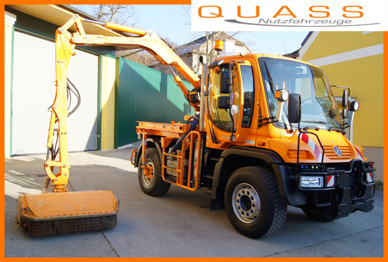 UNIMOG Unimog U 400/Hydrostat/Mähtür +MULAG MHU 800 - Самосвал: фото 1 UNIMOG Unimog U 400/Hydrostat/Mähtür +MULAG MHU 800 - Самосвал: фото 1