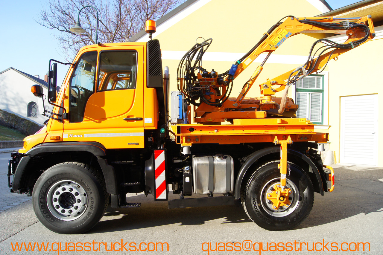 UNIMOG Unimog U 400/Hydrostat/Mähtür +MULAG MHU 800 - Самосвал: фото 3 UNIMOG Unimog U 400/Hydrostat/Mähtür +MULAG MHU 800 - Самосвал: фото 3