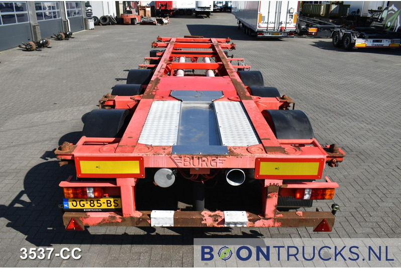 Burg BPO 12 27 CCXGX 01 TANK CHASSIS | 20-30ft * 3850 Kg * ADR * NL TRAILER - Полуприцеп-контейнеровоз/ Сменный кузов: фото 2 Burg BPO 12 27 CCXGX 01 TANK CHASSIS | 20-30ft * 3850 Kg * ADR * NL TRAILER - Полуприцеп-контейнеровоз/ Сменный кузов: фото 2