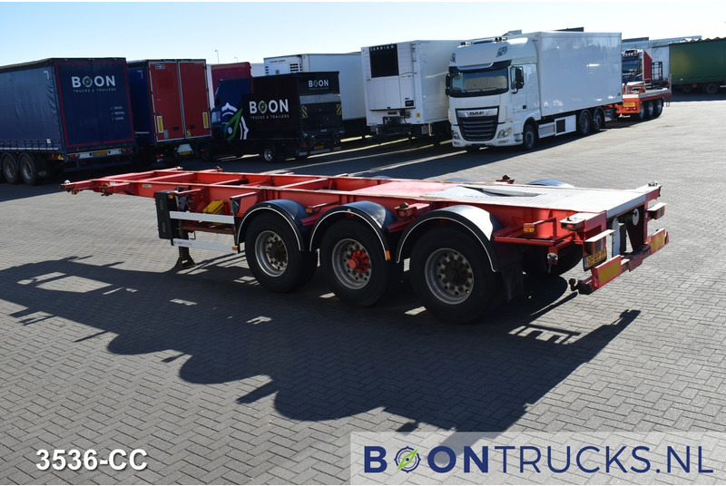 Burg BPO 12 27CDM12 TANK CHASSIS | 20-30ft * 3800 Kg * NL TRAILER - Полуприцеп-контейнеровоз/ Сменный кузов: фото 3 Burg BPO 12 27CDM12 TANK CHASSIS | 20-30ft * 3800 Kg * NL TRAILER - Полуприцеп-контейнеровоз/ Сменный кузов: фото 3
