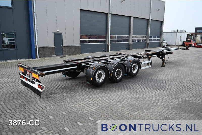 D-Tec FLEXITRAILER LS | 2x20-30-40-45ft HC * 2x LIFT AXLE * BPW / DISC * 2x EXTENDABLE - Полуприцеп-контейнеровоз/ Сменный кузов: фото 2 D-Tec FLEXITRAILER LS | 2x20-30-40-45ft HC * 2x LIFT AXLE * BPW / DISC * 2x EXTENDABLE - Полуприцеп-контейнеровоз/ Сменный кузов: фото 2