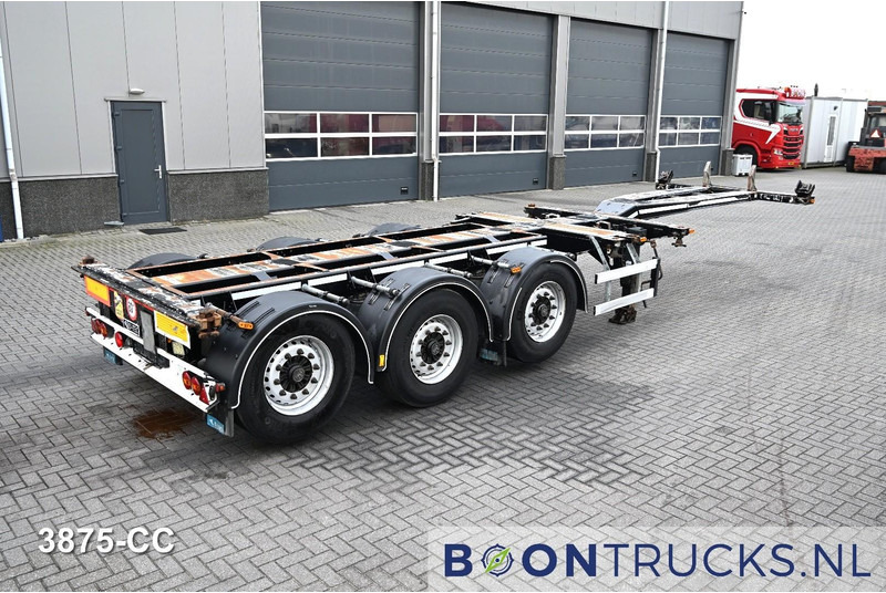 D-Tec FLEXITRAILER LS | 2x20-30-40-45ft HC * 2x LIFTAS * BPW / SCHIJF * APK 01-2027 - Полуприцеп-контейнеровоз/ Сменный кузов: фото 1 D-Tec FLEXITRAILER LS | 2x20-30-40-45ft HC * 2x LIFTAS * BPW / SCHIJF * APK 01-2027 - Полуприцеп-контейнеровоз/ Сменный кузов: фото 1