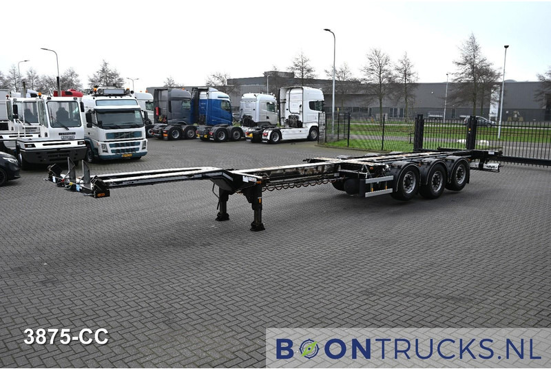 D-Tec FLEXITRAILER LS | 2x20-30-40-45ft HC * 2x LIFTAS * BPW / SCHIJF * APK 01-2027 - Полуприцеп-контейнеровоз/ Сменный кузов: фото 4 D-Tec FLEXITRAILER LS | 2x20-30-40-45ft HC * 2x LIFTAS * BPW / SCHIJF * APK 01-2027 - Полуприцеп-контейнеровоз/ Сменный кузов: фото 4