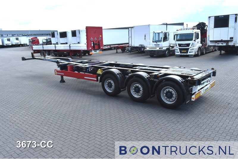 Krone SD BOX LINER | 2x20-40-45ft HC * LIFT AXLE * BPW/DISC * EXTENDABLE REAR * 10x AVAILABLE - Полуприцеп-контейнеровоз/ Сменный кузов: фото 3 Krone SD BOX LINER | 2x20-40-45ft HC * LIFT AXLE * BPW/DISC * EXTENDABLE REAR * 10x AVAILABLE - Полуприцеп-контейнеровоз/ Сменный кузов: фото 3