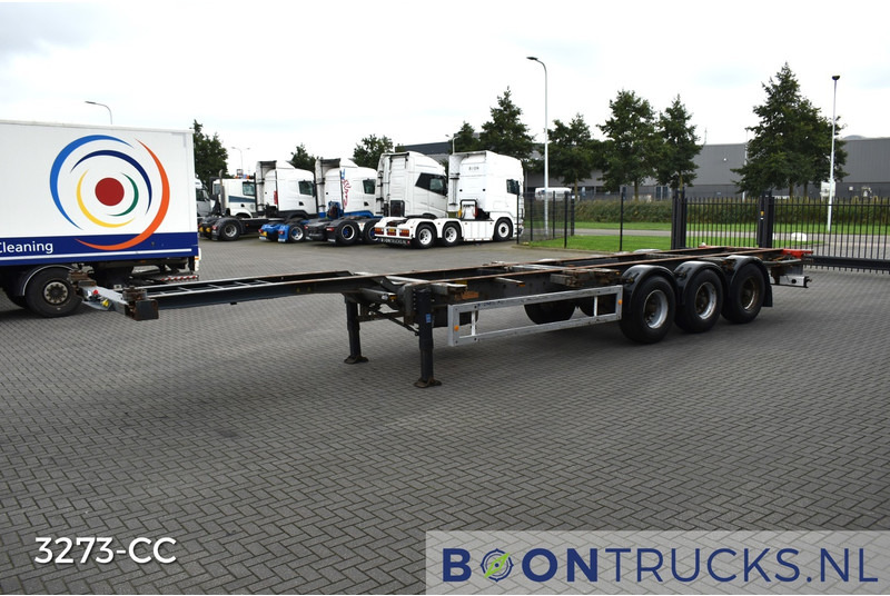 Krone SDC 27 FIXED | 2x20-30-40ft HC * LIFT AXLE * NL TRAILER - Полуприцеп-контейнеровоз/ Сменный кузов: фото 3 Krone SDC 27 FIXED | 2x20-30-40ft HC * LIFT AXLE * NL TRAILER - Полуприцеп-контейнеровоз/ Сменный кузов: фото 3
